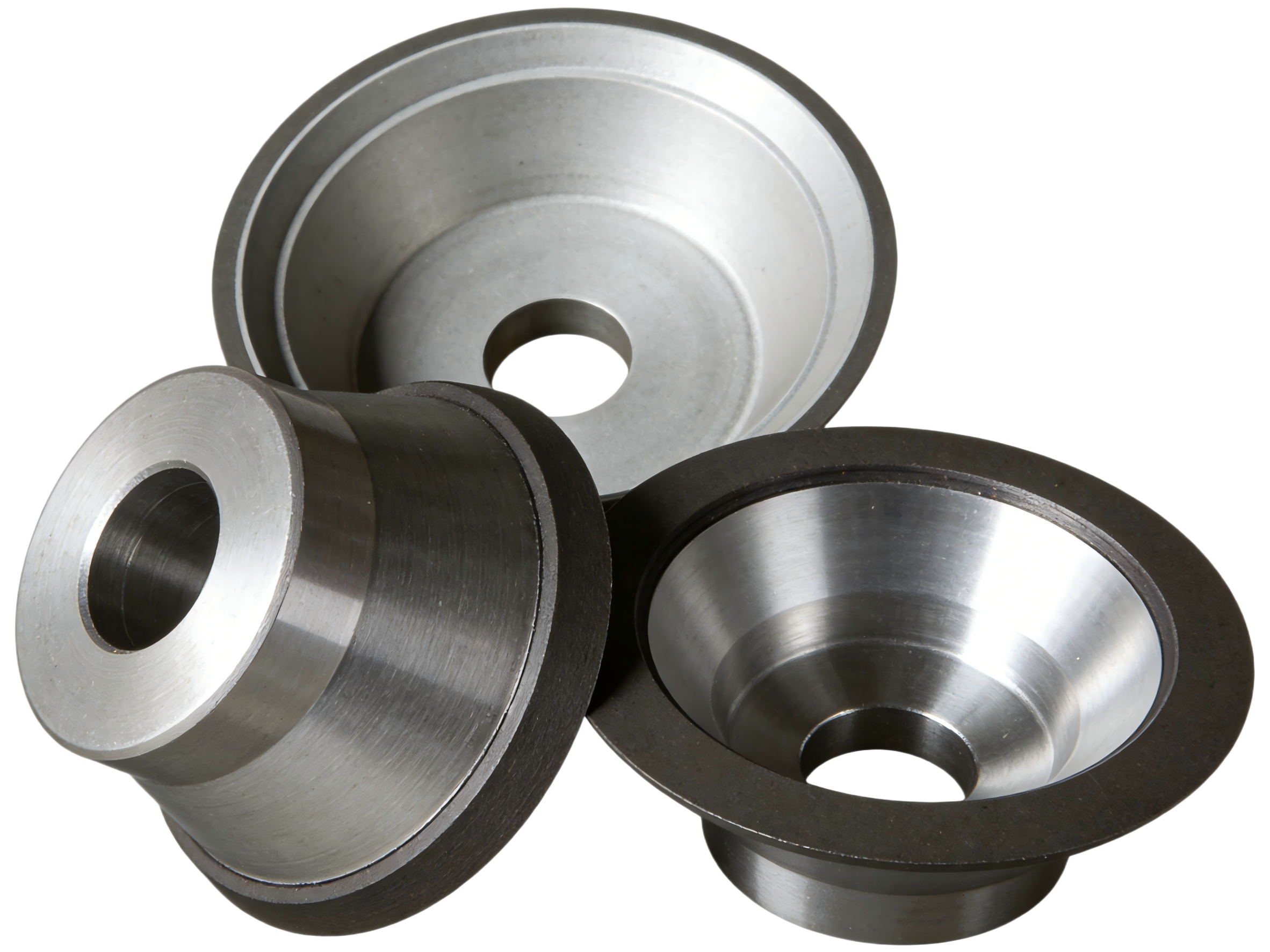 Resin bond diamond wheels for woodworking tools