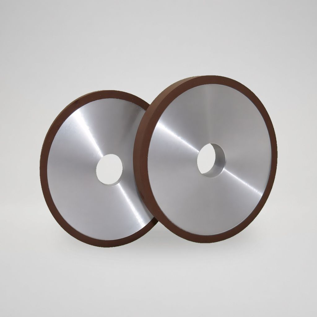Resin bond diamond wheels for carbide cutting tools