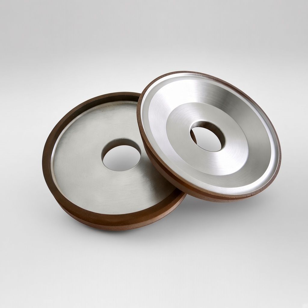 12V9 resin bond diamond cup wheel for tight tooth gaps